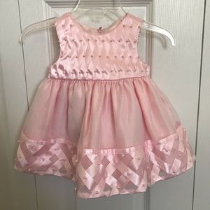 Girls Pink Dress 0-3 Months